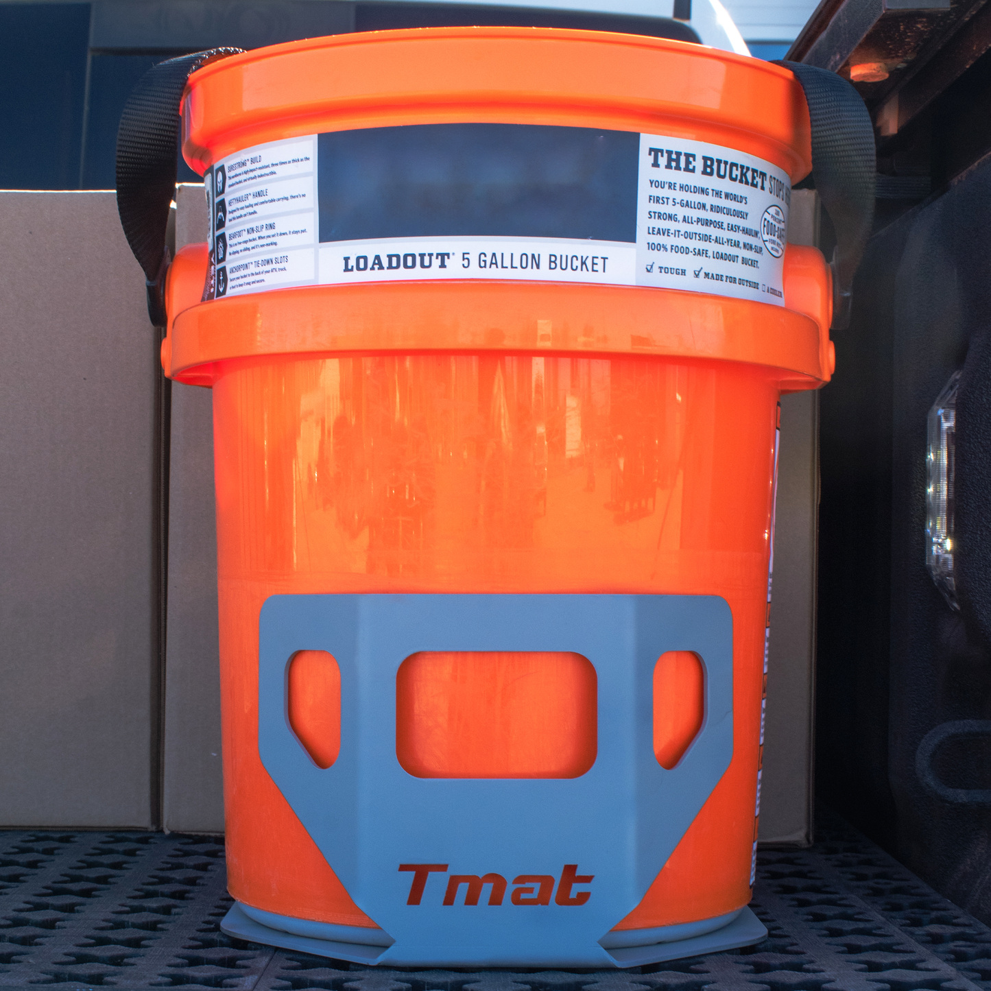 Tmat 5-Gallon Bucket Holder without Tmat Anchors *PREORDER*