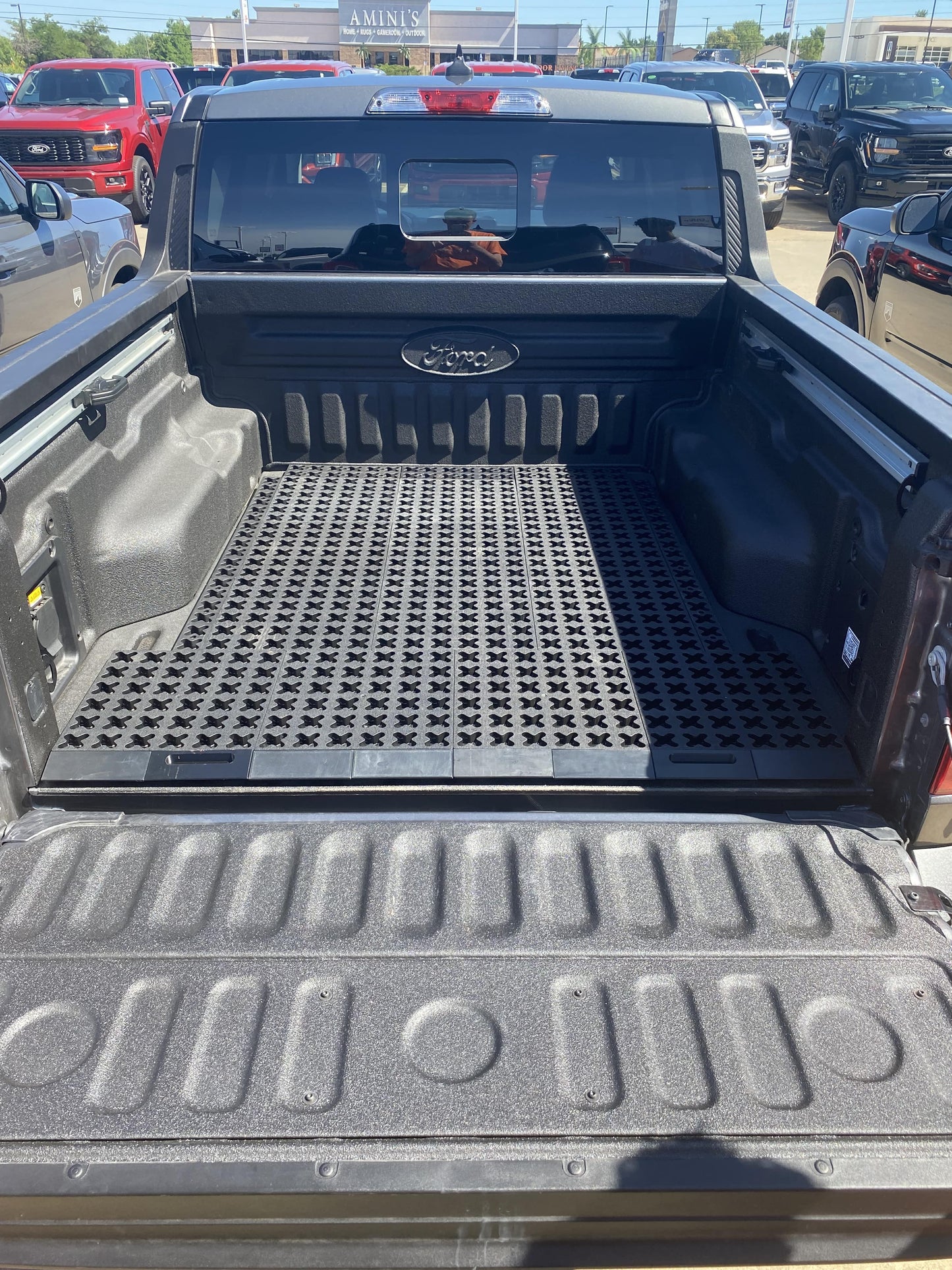 Tmat Compact Truck Bed Organizer Slide Out Mat | Universal Fit